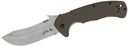 Kershaw 6031 CQC Folder 3.5" 8Cr14MoV Stainless Steel Stonewash Spey G10 Black Front/410 Back