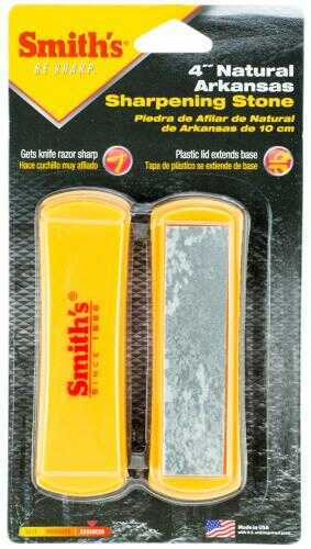 Smiths Products 50556 Natural Arkansas Sharpening Stone Ceramic 4"