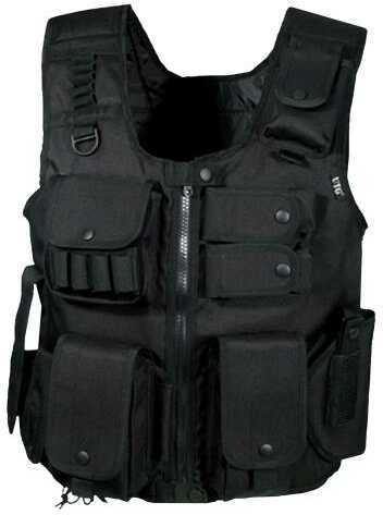 UTG PVC-V548BL Tactical SWAT Vest Polyester One Size Fits Most Black                                                    