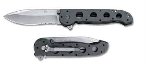 Columbia River Folding Knife With Partially Serrated Spear Point Blade Md: M2114