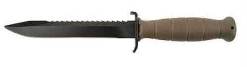 Glock Serrated Edge Knife With Olive Handle Md: Ko17681