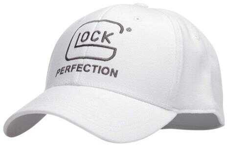 Glock Perfection Premium Sports Cap With Grey Logo, White Md: AP70239