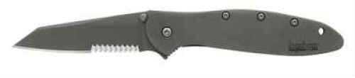 Kershaw Folding Knife With Tanto Blade & Partially Serrated Edge Md: 1660TGRYST