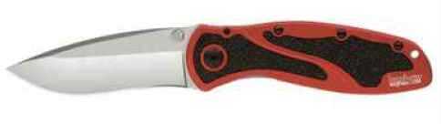 Kershaw Folding Knife With Drop Point Blade & Plain Edge Md: 1670Rd