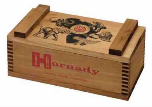 Hornady Ammunition Box With Burned In Big Five Box Illustration On The Hinged Lid Md: 9902