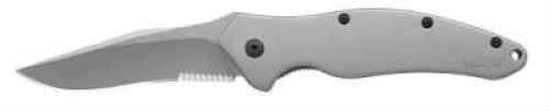 Kershaw Clip Point Folder Knife With Partially Serrated Edge Md: 1840St