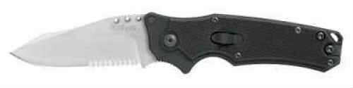 Kershaw Ram Clip Point Folder Blade Knife With Serrated Edge & Aluminum Handle Md: 1910St