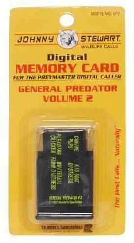 Hunters Specialties Predator2 Memory Card Md: MCGP2