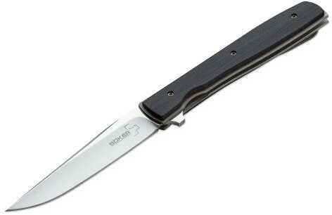 Boker Urban Trapper Folder 3.5 in Blade Black G-10 Handle