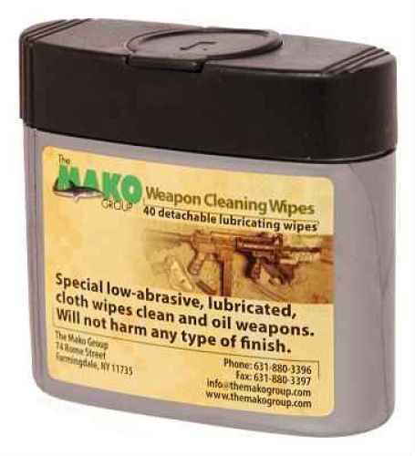 Fab Defense 40 Piece Cleaning/Lubricating Wipes Md: CWK40