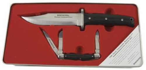 Wincherster Guns 6956 Teddy Roosevelt Knife Set Steel Multiple Blades/Drop Point