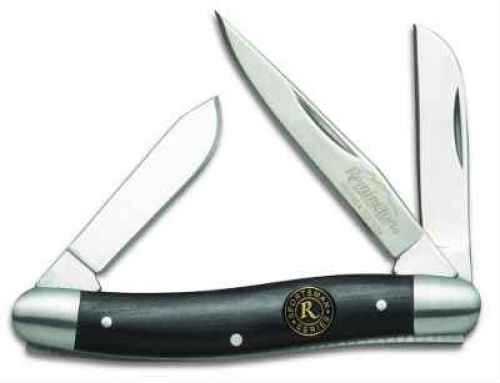 Remington Medium Stockman Folder Knife With Black Laminated Wood Handle Md: 19321