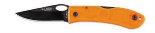 Kabar Dozier Folder Thumb Notch Knife With Blaze Orange Zytel Handle Md: 4065Bo