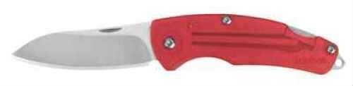 Kershaw Little Lockback Red Drop Point Blade Injection Molded ABS