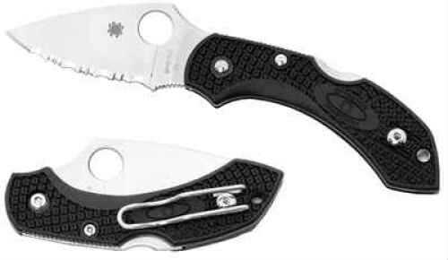 Spyderco C28SBK2 C28 Dragonfly Flt Ground Black/Spy