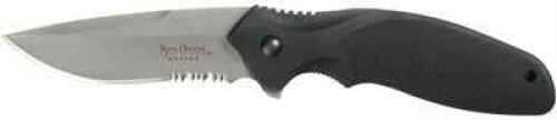 Columbia River K480KKS Onion Folder AUS-8 Drop Point/Serrated Blade Organic Poly