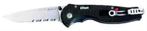 SOG Partially Serrated Edge Knife With Titanium Handle Md: FSA98