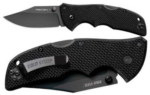 Cold Steel 27TMC Recon Folder Japanese AUS 8A Stainless W/Black Tuff-Ex Clip Poi