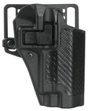 Blackackhawk 410005bkr Cqc Black/Paddle Holster Carbon Fiber Sig 9/40