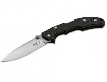 Boker 01bo371 Plus Folder 3.37" 154cm Stainless Drop Point Fiberglass Reinforced Nylon Black