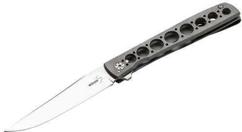 Boker Urban Trapper Folder 3.5 in Clip Blade Titanium Handle