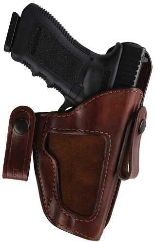 Bianchi Colt Officer Holster Up To 1.75" Russet Suede 23862