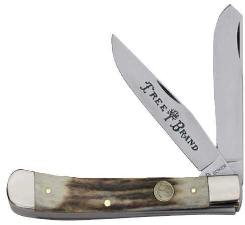 Bok 110729 Trapper Stag 4.25" Stainless Steel