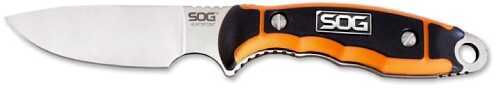 S.O.G Ht011L HuntsPoint Skinning Drop Point Blade Orange Nylon Handle