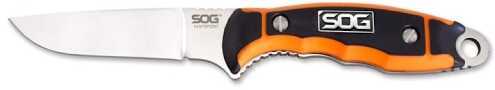 S.O.G Ht021L HuntsPoint Boning AUS-8 Drop Point Blade Orange Nylon Handle