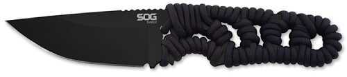 S.O.G FX32K Tangle Stainless Hardcase Black With Paracord Wrap Handle