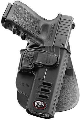 Fobus GLChRPL Ch Rapid Release Roto Paddle for Glock Black Plastic Left Handed