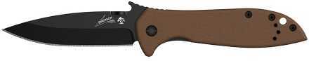 Kershaw 6054LBLK Folder 3.25" 8Cr13MoV SS Drop Point G10 Front/Steel Back