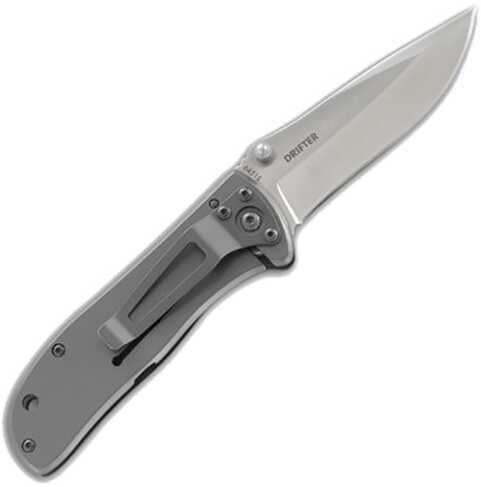 ColumbiaRiver6461S Drifter Large Folder Knife 3.2" 8Cr13MoV Drop Point Handle