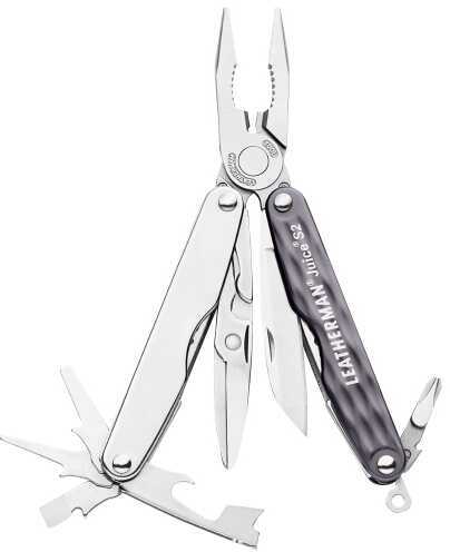 Leatherman Juice S2 Multitool Stainless Steel Blade/Tools Aluminum Handle 831928