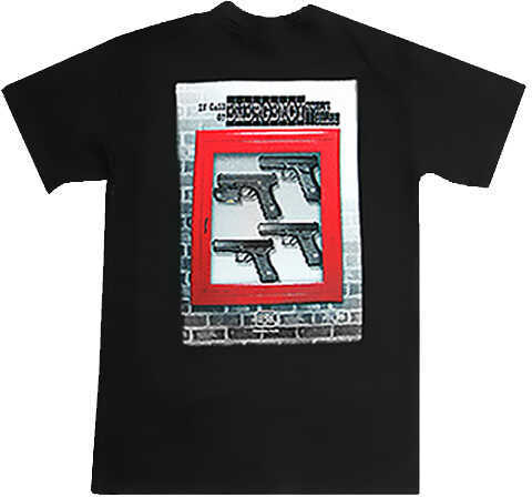 Glock In Case Of Emergency T-Shirt Medium Cotton Gray Short Sleeve AA10056