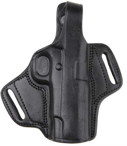 Bulldog Deluxe Molded Automatic Holster With Thumb Break X-Small Right Hand Leather Black Lmhxs