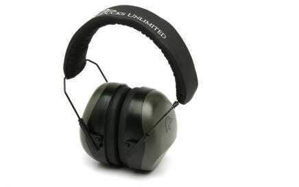 Pyramex DUPM8010 Ducks Unlimited PM8010 Gray Earmuff 26 dB Black/Gray                                                   