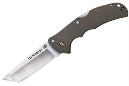 Cold Steel Code 4 Tanto Point Plain Edge 3.5In FoldingKnife