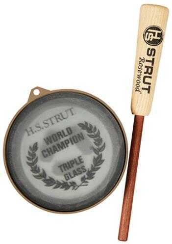 Hunters Specialties 07058 World Champion Triple Wild Turkey Glass Call