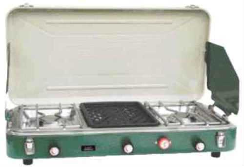 Texsport Propane Stove 2-Burner W/Grill