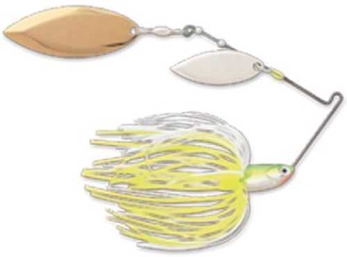 Terminator T1 Spinnerbait 3/8Oz Colorado/Okl Nickel/Gold Chartreuse/White Md#: T38Co02NG