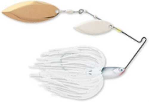 Terminator T1 Spinnerbait 3/8Oz Colorado/Willow Nickel/Nickel White Shad Md#: T38Cw01NN