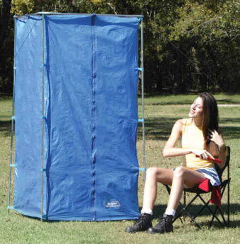 Tex Sport Privacy Shelter 3 x 72" h - Heavy-Duty Rip-Stop Waterproof Polyethylene walls Full-Length Nylon Zipper