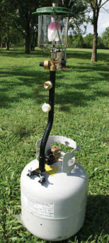 Tex Sport 30" Two-Piece Propane Distribution Tree Operates 3 appliances simultaneously From One Bulk Tank - Weighs Only