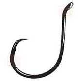 Trokar Offset Octopus Hook Plt Black Long Shk Up Eye 5Pk Md#: K400-5/0