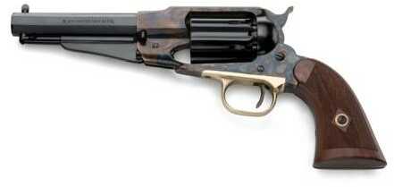 Taylor/Pietta 1858 Remington Sheriff Case Hardened Frame Checkered Grips .44 Caliber 5.5" Barrel BP Revolver