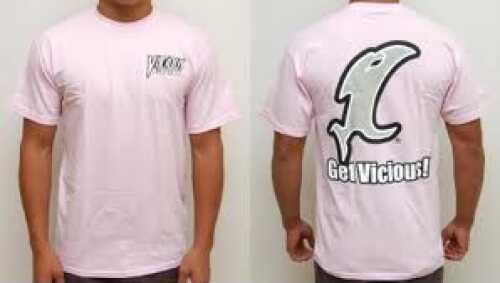 Vicious Fishing Logo T-Shirt 2X Large Pink Md#: CSSPK-Xxl