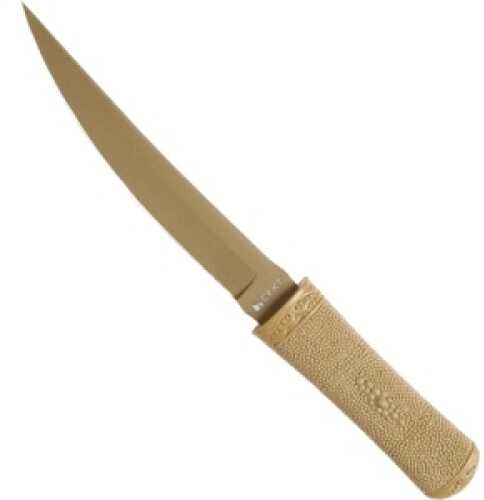 Columbia River Knife & Tool Hissatsu Fixed Blade 440A/Satin Plain Sheath 7.125" Nylon 2907D