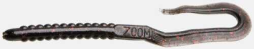 Zoom U-Tail Worms 6In 20/bg Black-Red Glitter Md#: 001-001