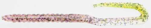 Zoom U-Tail Worms 6In 20/bg Cotton Candy Chartreuse Tail Md#: 001-024